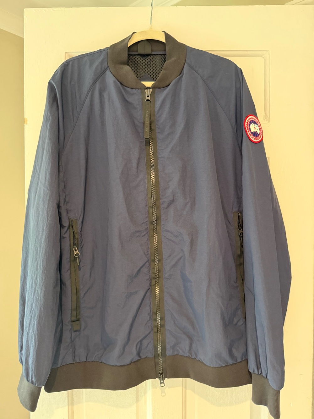 Canada Goose Faber Bomber Jacket in navy